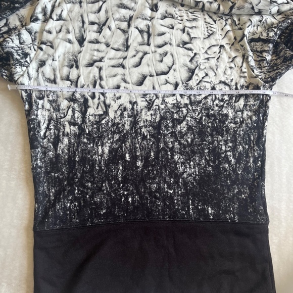 Helmut Lang Digita Scarp Dolman Sleeves Sweatshirt Sweater‎ Bird Abstract Print - Picture 10 of 12